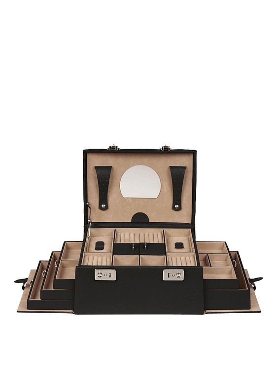 Windrose Beluga Smykkeskrin Læder 29.5 cm