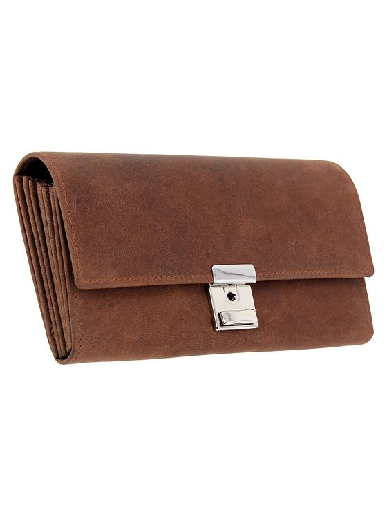 Alassio Tjenerpung i læder 18,5 cm