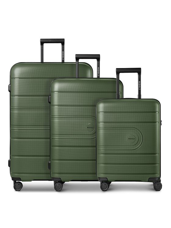 Redolz Essentials 11 4 ruedas Set de maletas 3 piezas Con fuelle expandible