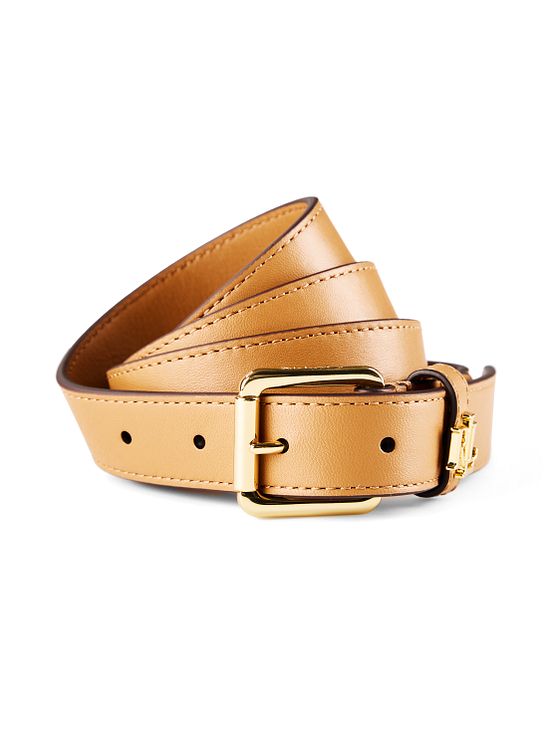 Lauren Ralph Lauren Logo Bælte Læder