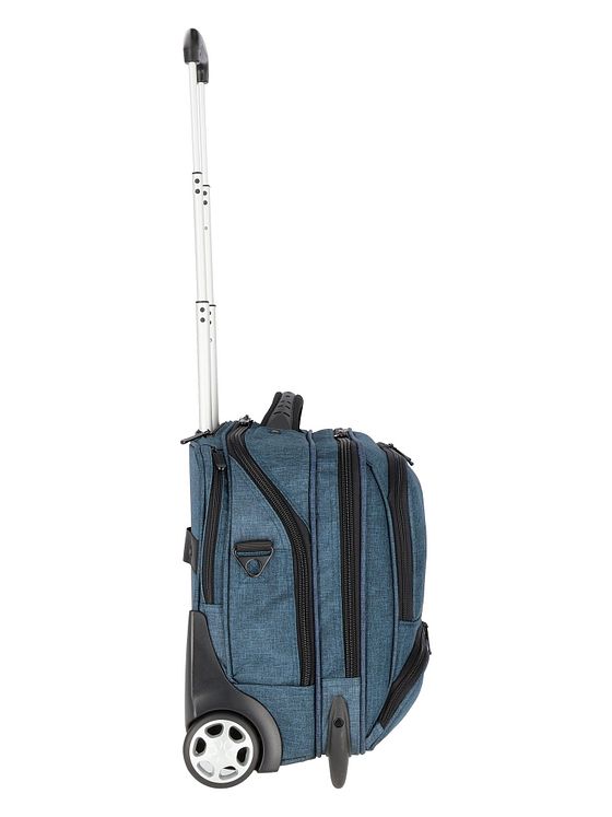 Dermata 2 kolečka Business vozík 41 cm Kapsa na notebook