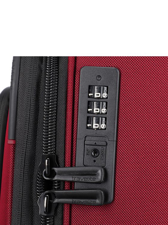 Travelite Crosslite 5.0 4 kolečka Vozík M 66 cm s roztažitelným záhybem