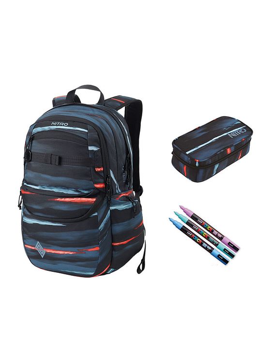 NITRO Future Hero Sada školních tašek 3-dílný