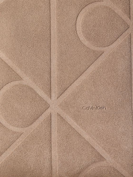 Calvin Klein Emblem AOP Shopper-taske Læder 32 cm