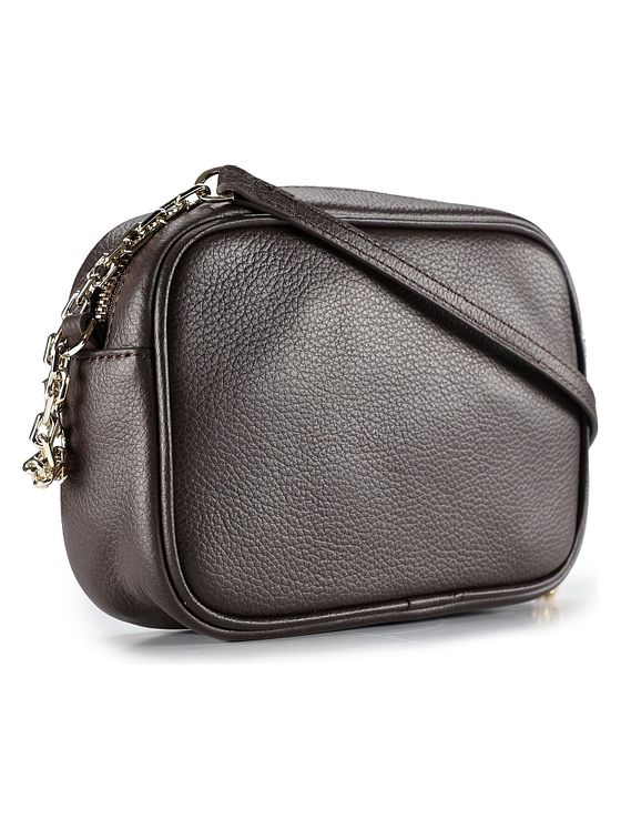 Patrizia Pepe Skuldertaske i læder 20 cm Patrizia Pepe Skuldertaske i læder 20 cm