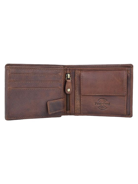 Greenland Nature Blød & sikker pung RFID-læder 12 cm