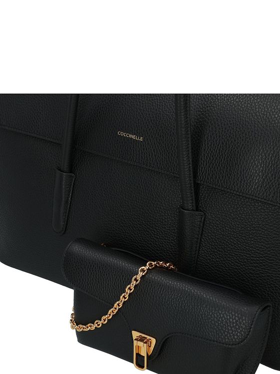 Coccinelle Double Beat Shopper-taske Læder 47 cm Coccinelle Double Beat Shopper-taske Læder 47 cm