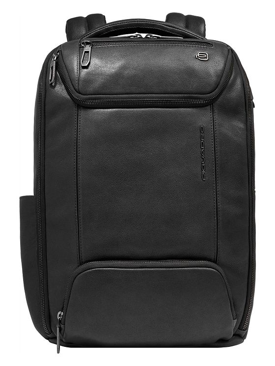 Piquadro Cronus Forretningsrygsæk RFID-beskyttelse Læder 41 cm Laptoprum