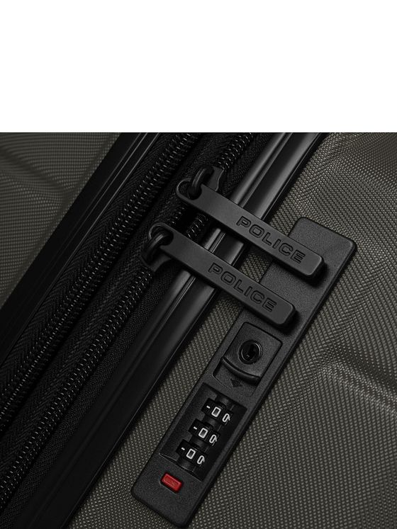 Police London 4 hjul Trolley 64 cm med strækfold