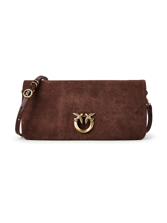 PINKO Love Soft Malá kabelka Kůže 27 cm PINKO Love Soft Malá kabelka Kůže 27 cm