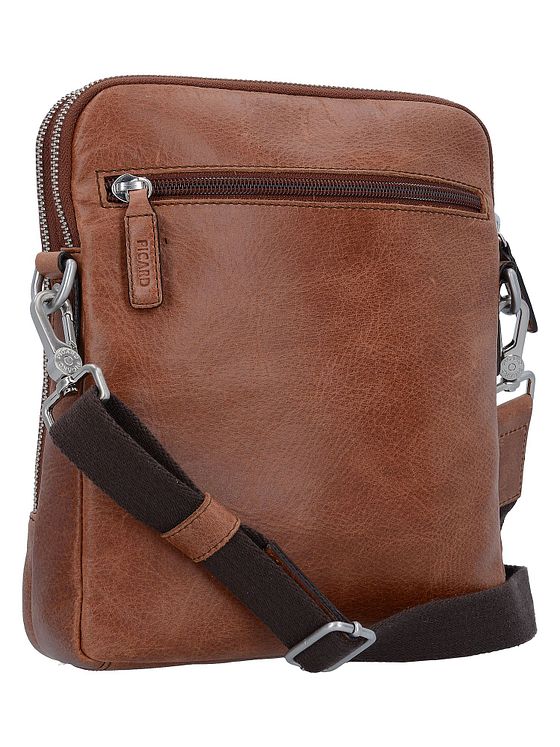 Picard Buddy-skuldertaske i læder 23 cm