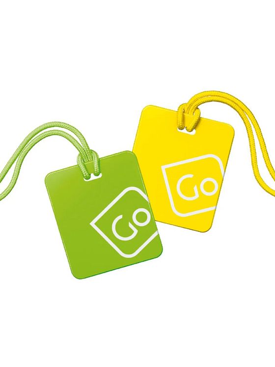 Go Travel Adressemærkatsæt 2 stk.