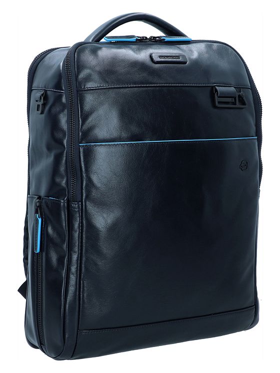 Piquadro Blue Square Revamp Forretningsrygsæk Læder 41 cm Laptoprum