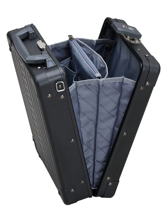 Aleon Aluminium Vertikal dokumentmappe 25 cm laptop-rum