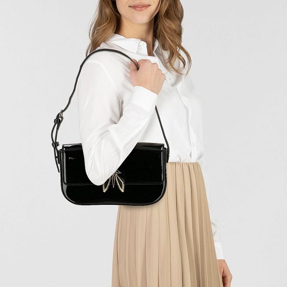 Patrizia Pepe Skuldertaske Læder 22 cm Patrizia Pepe Skuldertaske Læder 22 cm