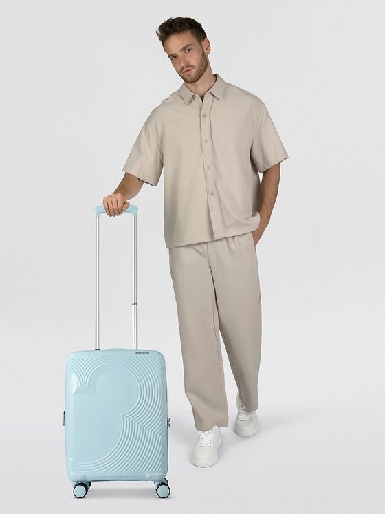 American Tourister Mickey Magic 4 rullar Kabinvagn 55 cm med töjbar kant