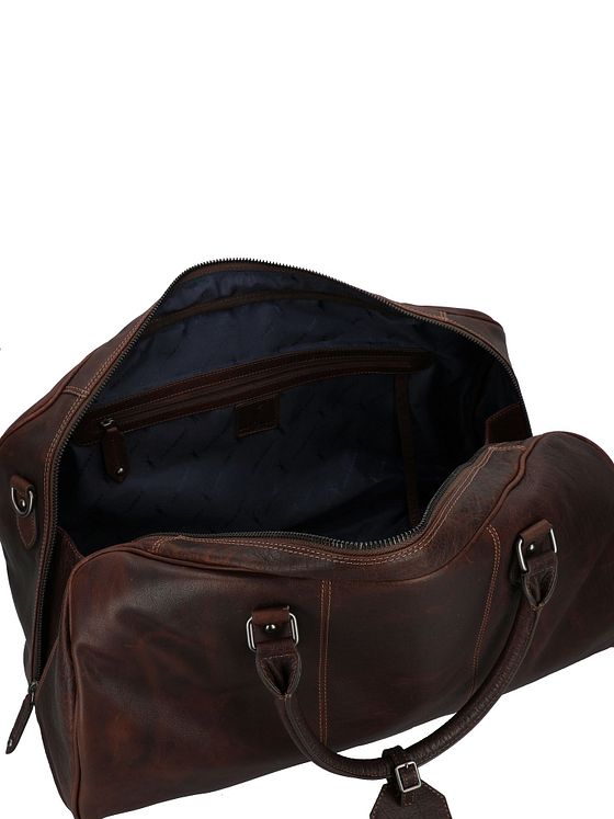 Jack Kinsky Porto Cestovní taška Weekender Kůže 55 cm