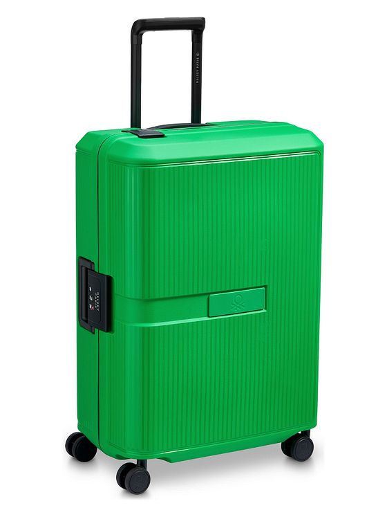 Delsey Paris x United Colors of Benetton Color Block Hardside 4-hjuls trolley 67 cm