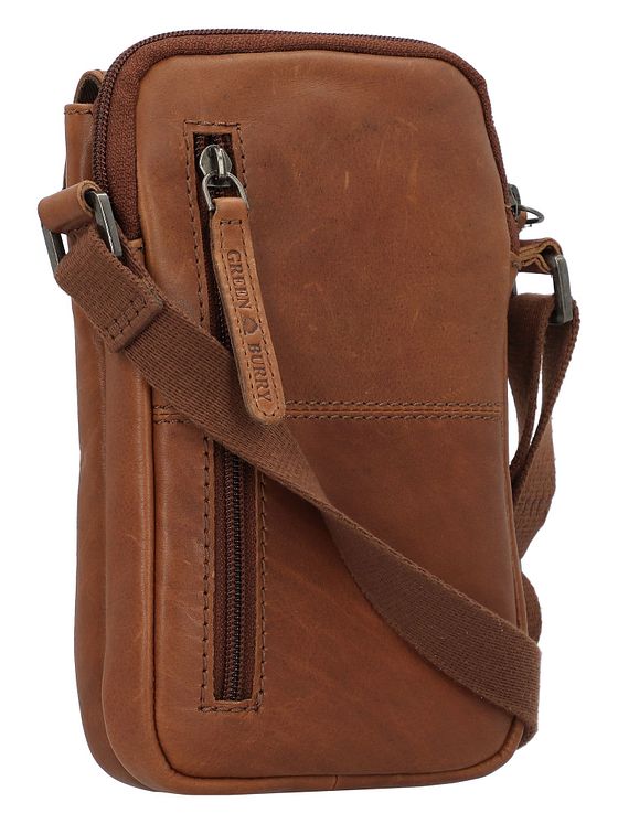 Greenburry Vintage Skuldertaske Læder 13 cm