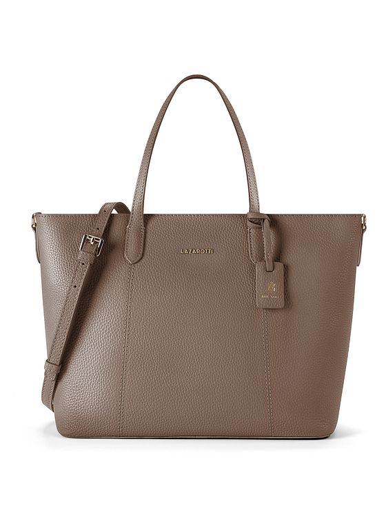 Lazarotti Bologna Leather Shopper-taske Læder 31 cm