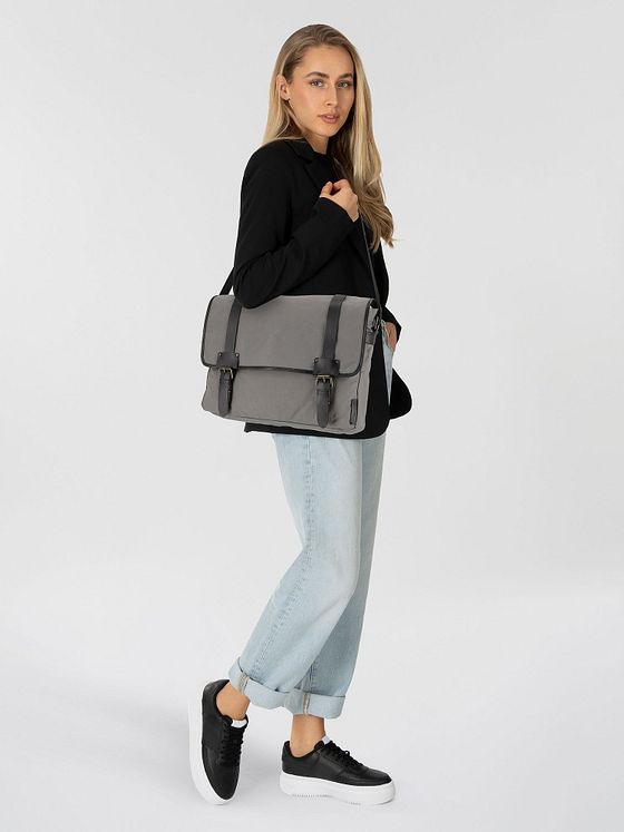 Harbour 2nd City Canvas Yale Dokumenttaske Messenger 37 cm Laptoprum