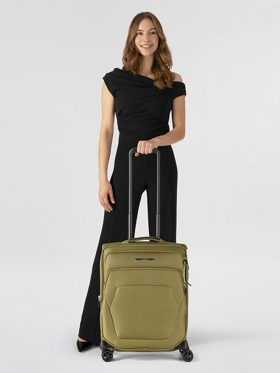 Samsonite Spark Sng Eco 4 kolečka Kabinkový kufr 55 cm s roztažitelným záhybem