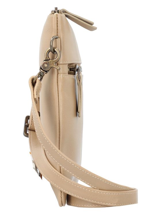 Esquire Peru-skuldertaske i læder 17 cm