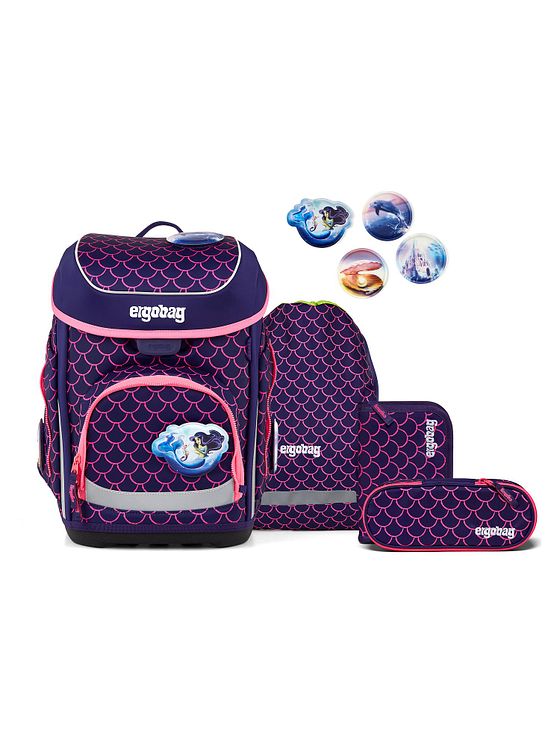 ergobag cubo Skoleransel-sæt 5-delt