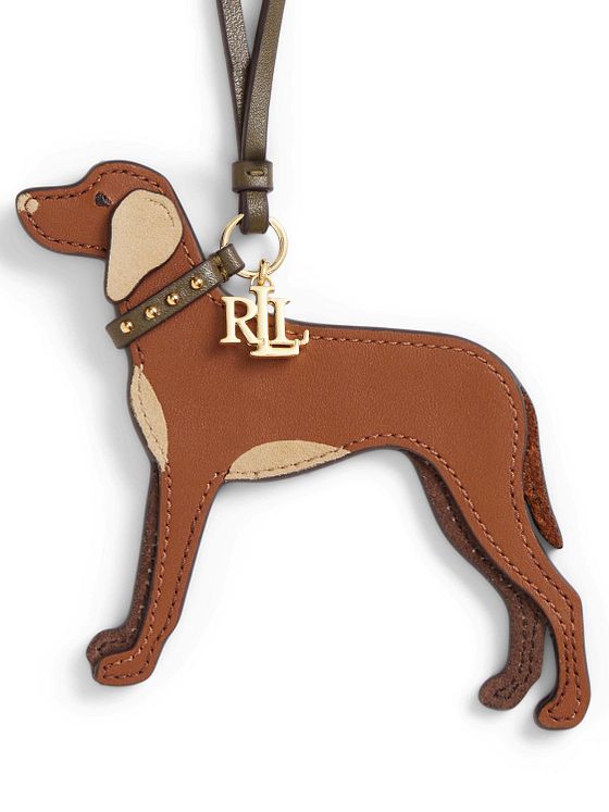 Lauren Ralph Lauren Viszla taske-tag i læder 10 cm Lauren Ralph Lauren Viszla taske-tag i læder 10 cm