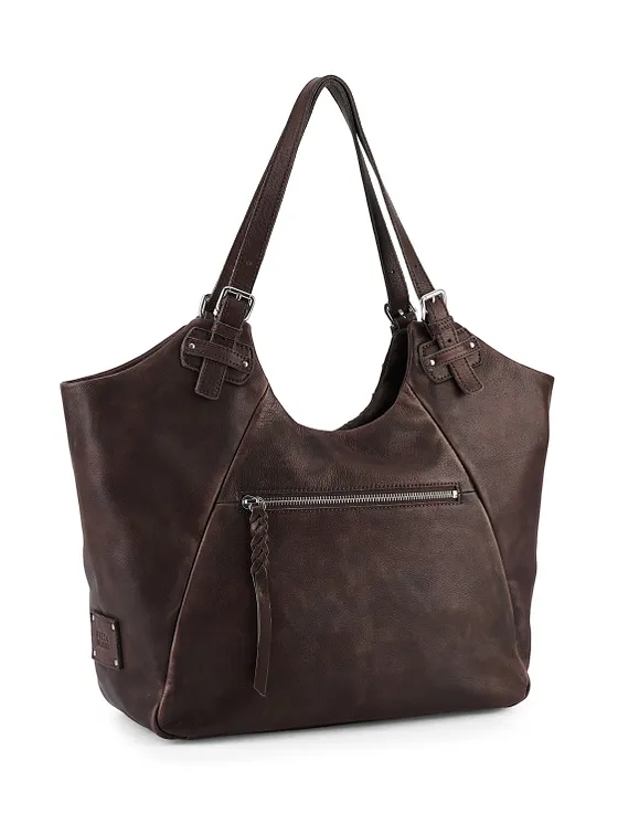 FredsBruder Calm Weave Shopper taske Læder 45 cm FredsBruder Calm Weave Shopper taske Læder 45 cm