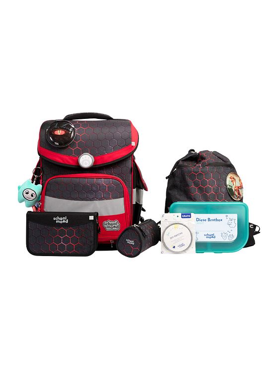 School-Mood Timeless Pro Skoleransel-sæt 7-delt School-Mood Timeless Pro Skoleransel-sæt 7-delt