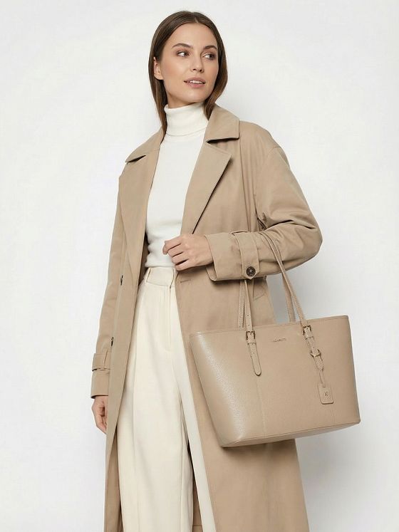 Lazarotti Bologna læder XL shopper taske læder 35 cm Lazarotti Bologna læder XL shopper taske læder 35 cm