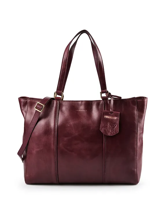 Burkely Fine Florence Bolsa de compras Piel natural 36 cm Compartimento para el portátil Burkely Fine Florence Bolsa de compras Piel natural 36 cm Compartimento para el portátil