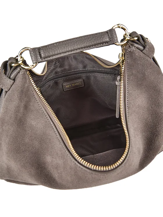 Hey Marly Lifetime Sister Suede Skuldertaske M Læder 35.5 cm Hey Marly Lifetime Sister Suede Skuldertaske M Læder 35.5 cm