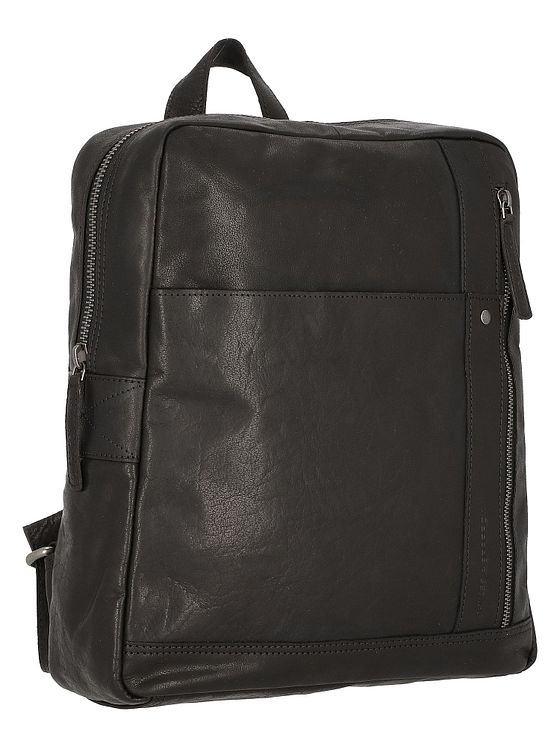 Spikes & Sparrow Bronco batoh kožený 34 cm přihrádka na notebook