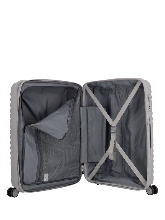 d & n Travel Line 4500 4 hjul Trolley M 65 cm med strækfold