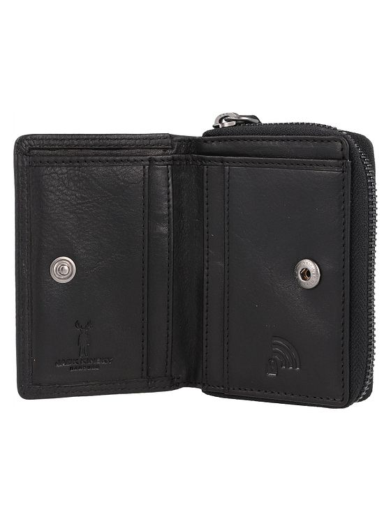 Jack Kinsky Montreal Peněženka RFID ochrana Kůže 11 cm