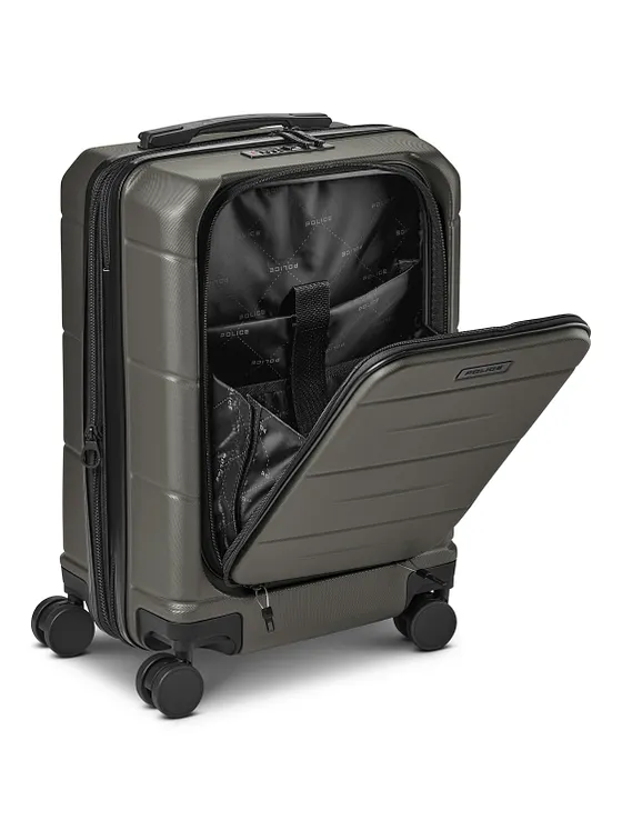 Police London 4 ruedas Maleta de cabina 55 cm Compartimento para el portátil Con asa expansible Police London 4 ruedas Maleta de cabina 55 cm Compartimento para el portátil Con asa expansible