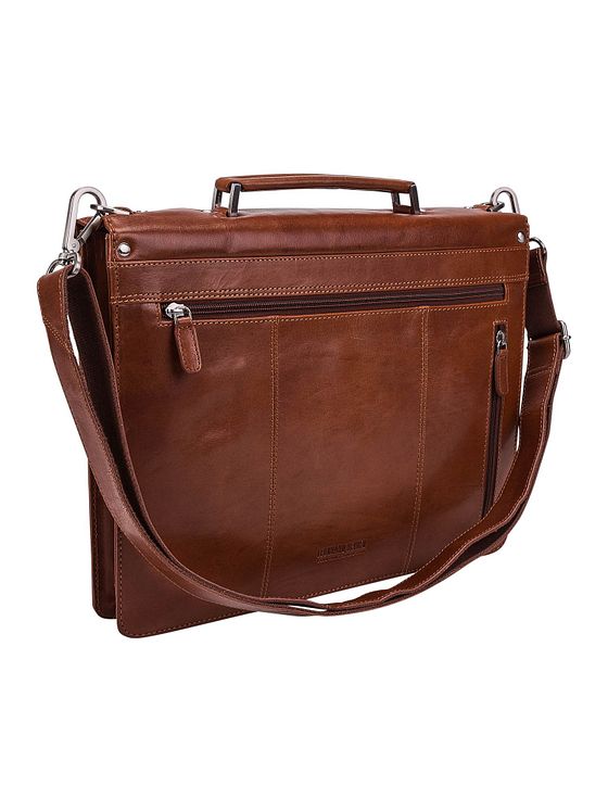 Leonhard Heyden Cambridge dokumentmappe læder 38 cm rum til bærbar computer