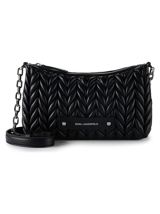 Karl Lagerfeld Weave Skuldertaske 26 cm