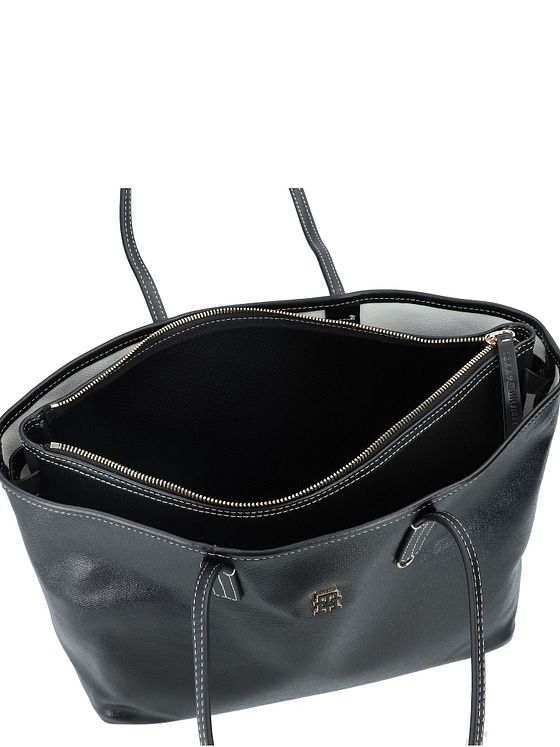 Tommy Hilfiger TH Monoplay Leather Shopper-taske 35 cm