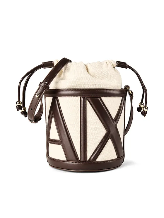 Armani Exchange Marisol Bolsa banderola Mini Bag Piel natural 17 cm Armani Exchange Marisol Bolsa banderola Mini Bag Piel natural 17 cm