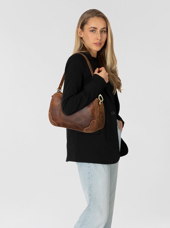 Greenburry Vintage Taška přes rameno Kůže 31.5 cm