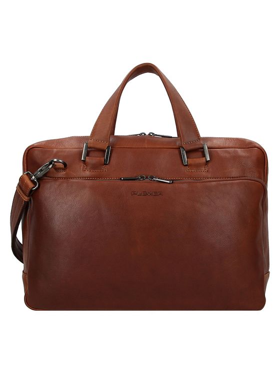 Plevier Vintage Bill Dokumenttaske Læder 40 cm Laptoprum