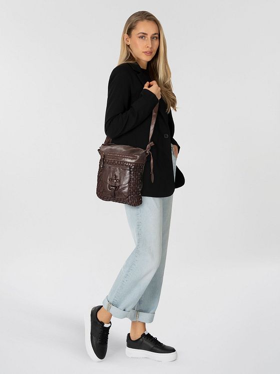 Harbour 2nd Aurora-Up Skuldertaske Læder 27 cm