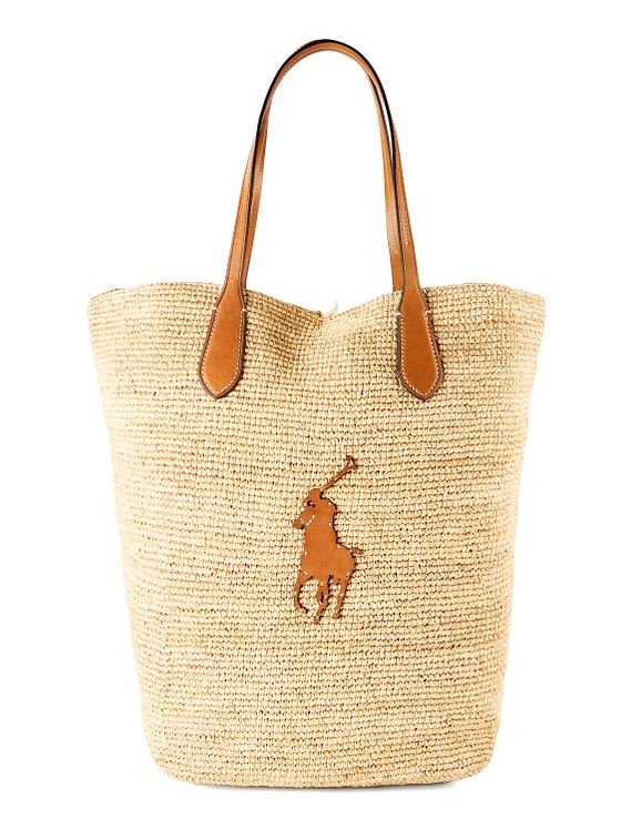 POLO RALPH LAUREN Raffia Ostoskassi 46 cm