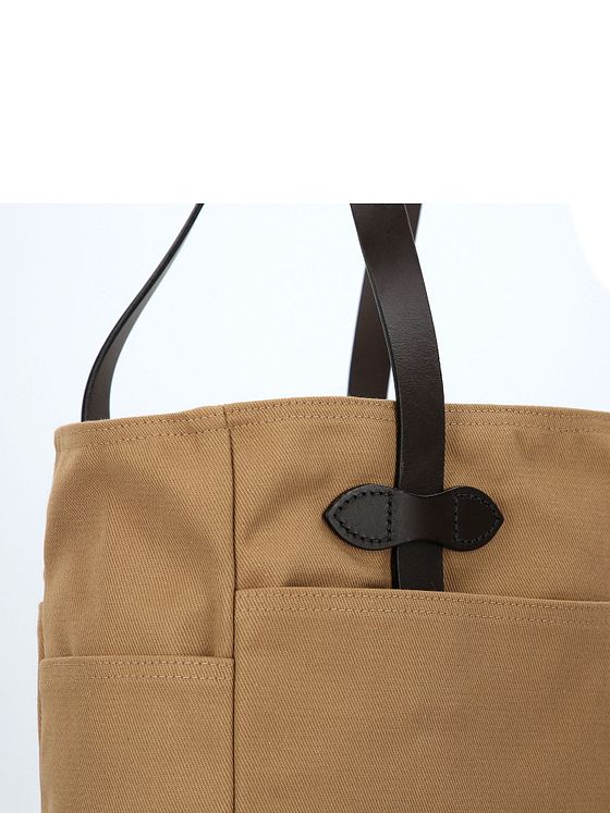 Filson Luggage Twill Shopper-taske Læder 35.5 cm