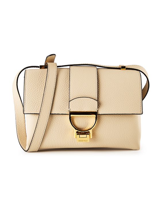 Coccinelle Arlettis skuldertaske i læder 23 cm