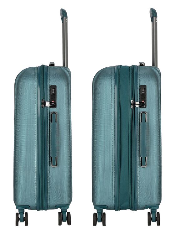 Polestream Moonrock 4 kolečka Sada kufrů 3-dílný s roztažitelným záhybem