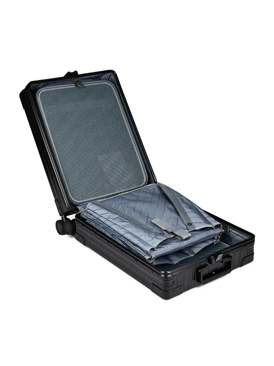 Aleon Business-kabinväska med 4-hjulig konstruktion i Aluminium, 55 cm